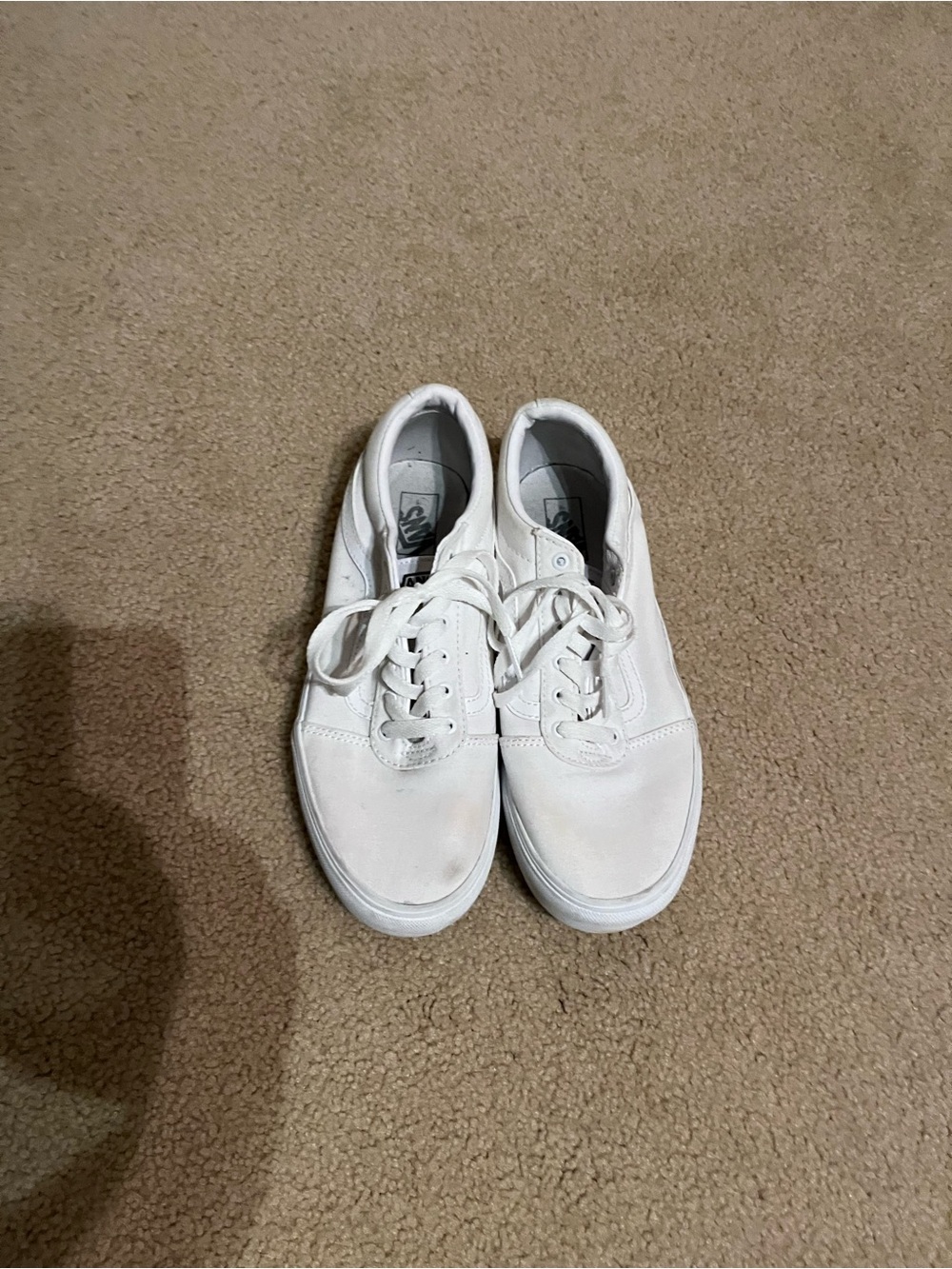 Vans White Kids Sneakers